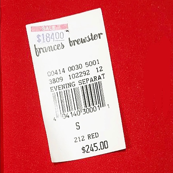 Stunning Red midi asymmetrical kimono style cape jacket wrap dress - Picture 7 of 7